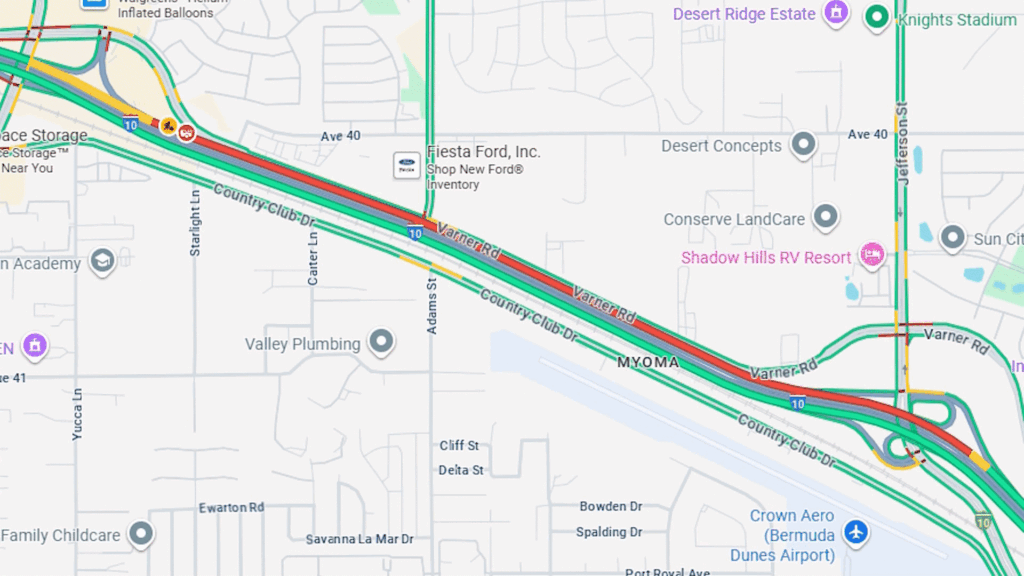 Grave Choque Por Presunto Dui Causa Caos En La I-10 Esta Madrugada