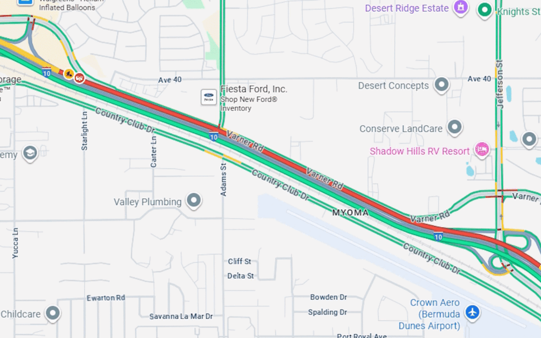 Grave choque por presunto DUI causa caos en la I-10 esta madrugada