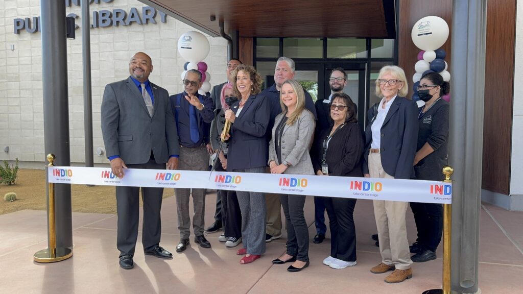 La Ciudad De Indio Celebra La Gran Inauguración De Su Nueva Biblioteca Pública
