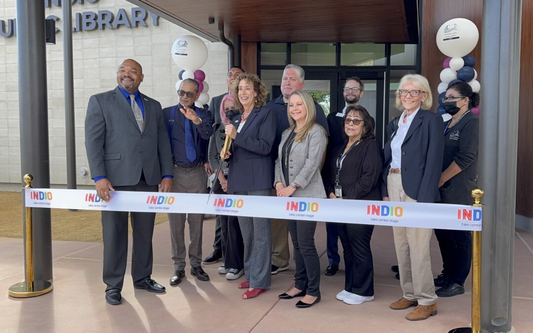 La ciudad de Indio celebra la gran inauguración de su nueva biblioteca pública