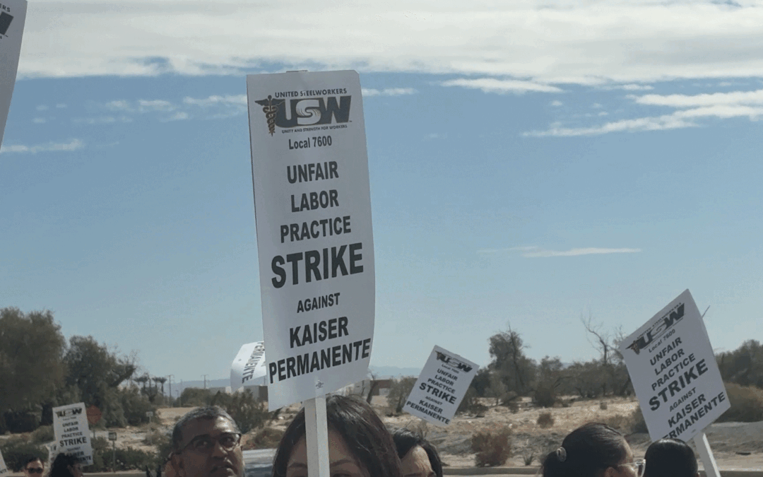 Huelga de trabajadores de Kaiser Permanente sacude California