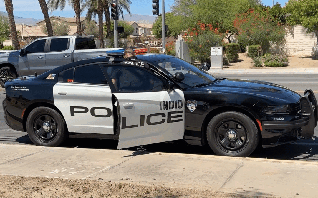 Situación policial activa en la autopista 111 en Indio