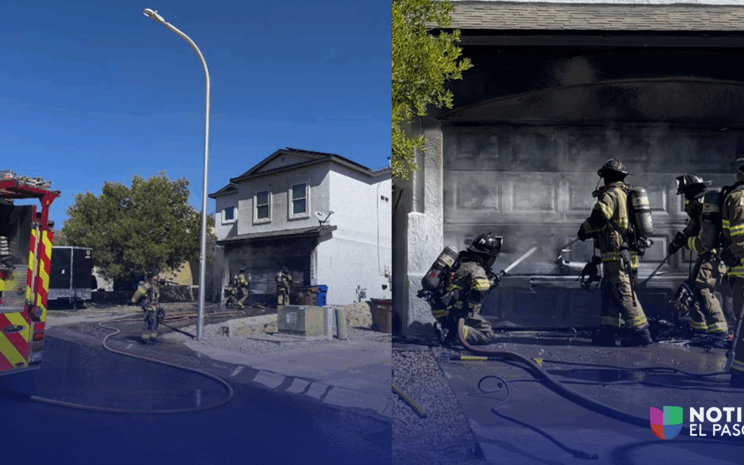 Incendio en Las Cruces Daña Vivienda y Deja a Una Persona Herida