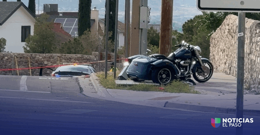Motociclista Accidentado En El Paso: Gravedad Del Accidente En Resler Y High Ridge