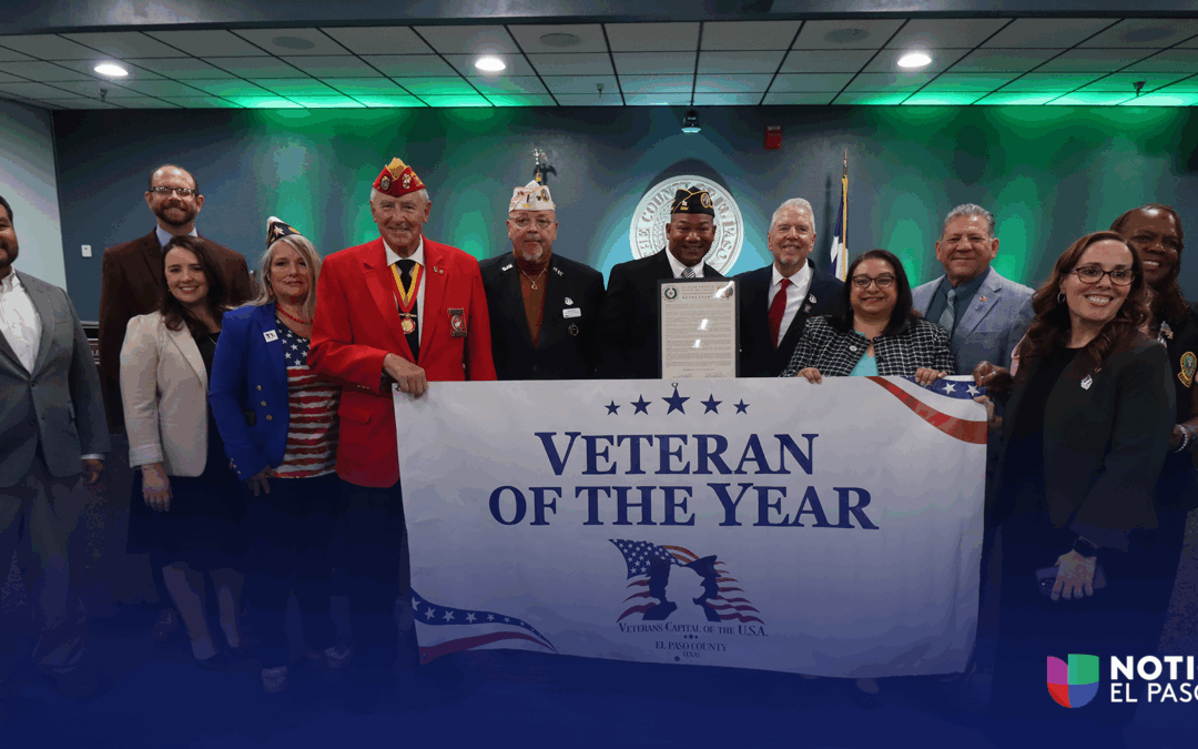 Condado de El Paso Honra a James H. Green Jr. como Veterano del Año 2025