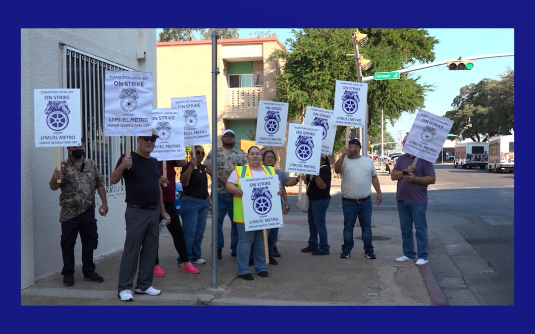 Huelga por Pago Justo: Empleados del Metro en Sur de Texas Exigen Justicia Económica