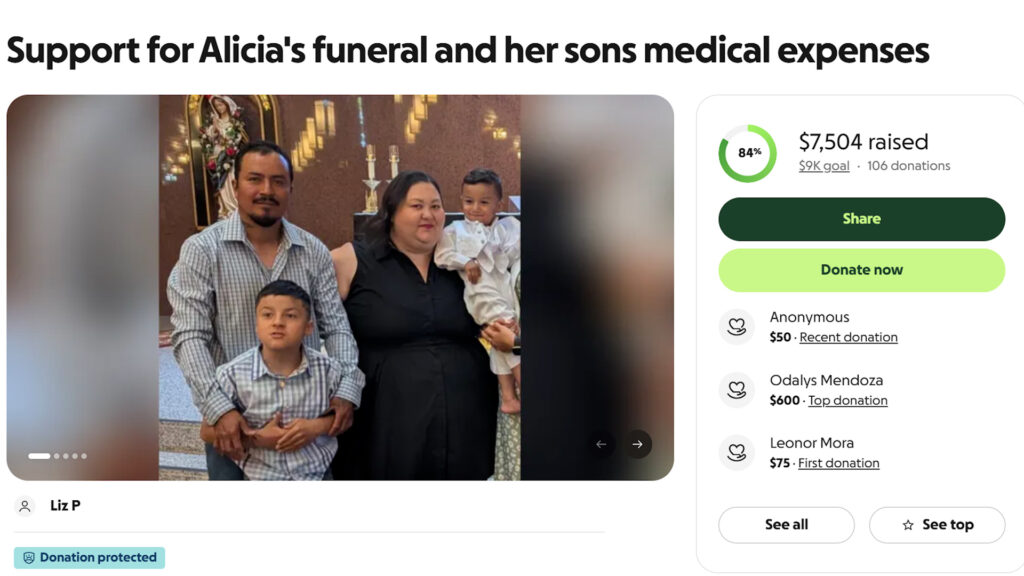 Familia Hispana De Firestone Necesita Apoyo Tras El Trágico Accidente De Alicia Álvarez