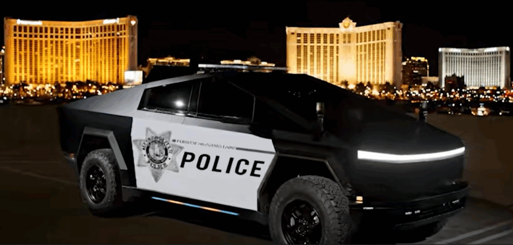 Las Vegas Police Unveils 10 High-Tech Cybertrucks For Enhanced Patrol