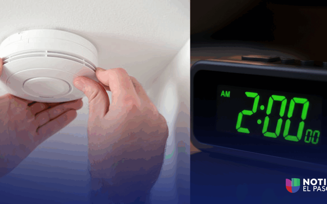 Las Cruces Recomienda Revisar Detectores de Humo con el Fin del Horario de Verano