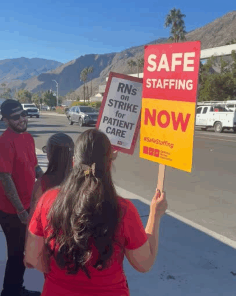 Enfermeras De Desert Regional En Palm Springs Realizarán Huelga