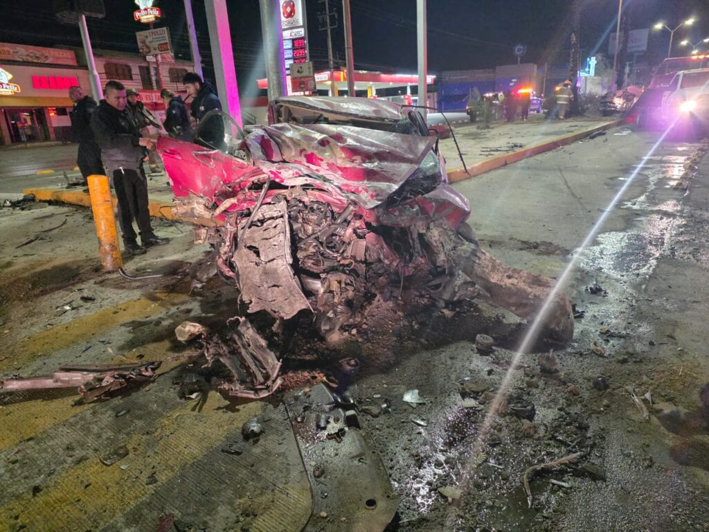 Accidente Mortal En Ciudad Juárez: Choque Por Semáforo En Rojo Deja Cinco Muertos
