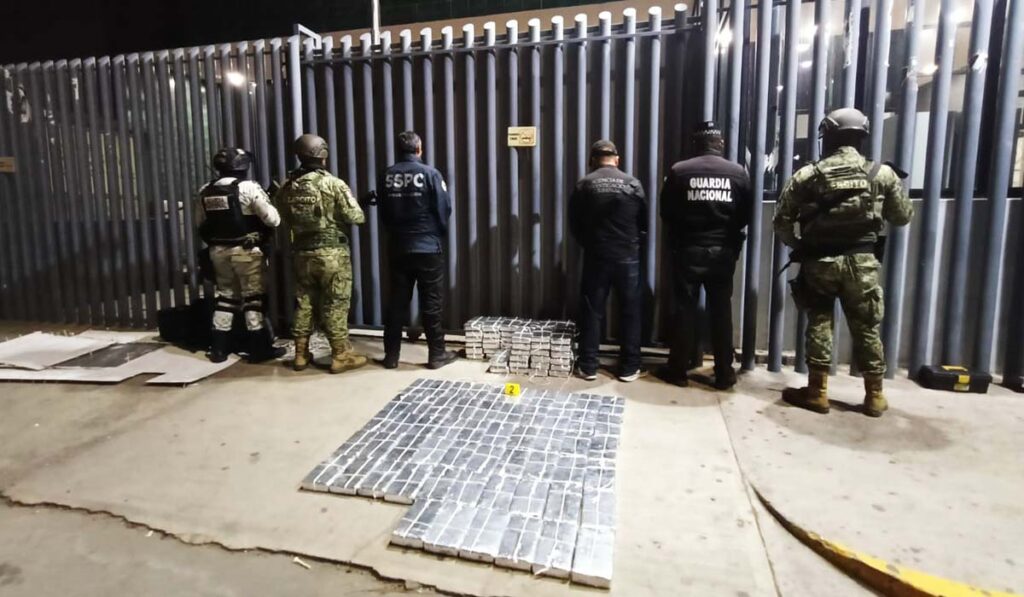 Incautación De 112 Kg De Cocaína En Tecate: Ejército Mexicano Y Guardia Nacional Actúan