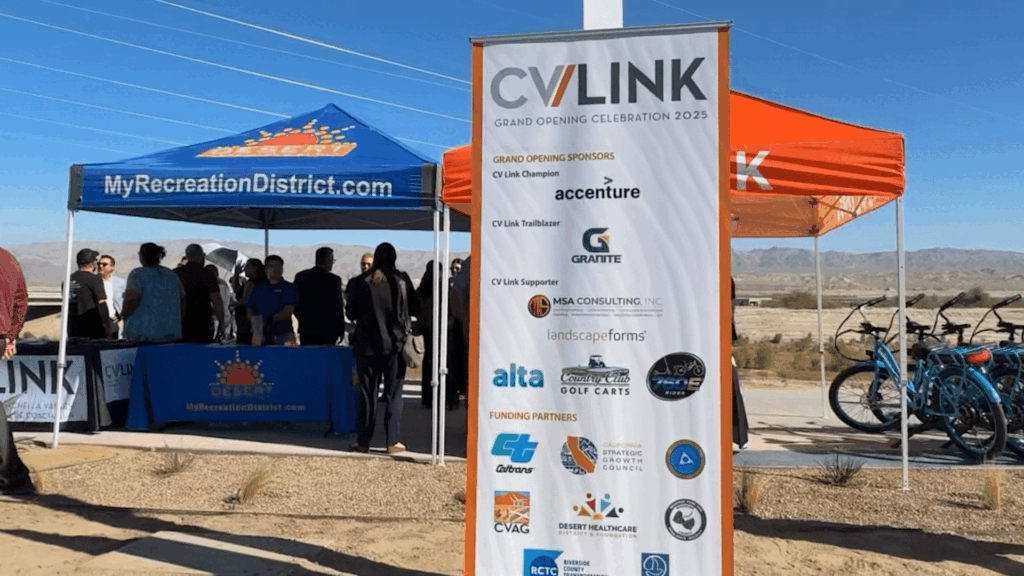 Nuevo Tramo Del Cv Link Ya Está Abierto Para Toda La Comunidad Del Valle De Coachella