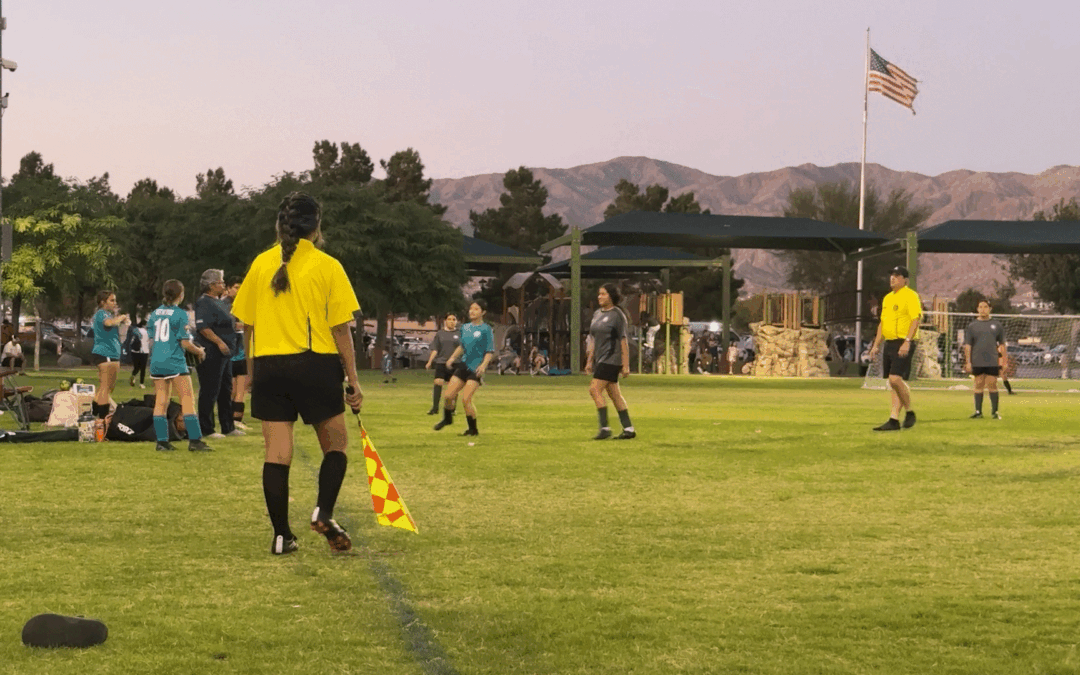 Nuevo equipo: árbitros jóvenes en acción