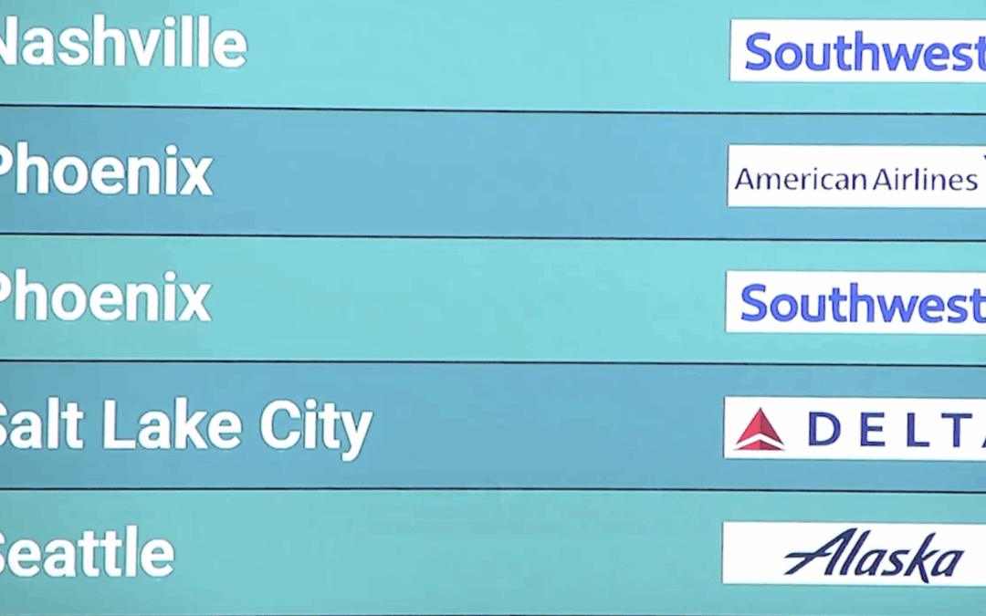 Vuelos Reducidos en el Aeropuerto Sunport de Albuquerque Debido al Cierre Gubernamental