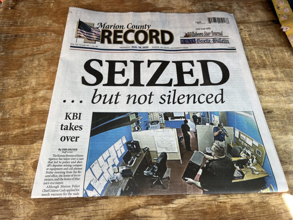 Condado de Marion Paga $3 Millones y Reconoce Abuso en Redada a Medios Locales: Un Hito para la Libertad de Prensa