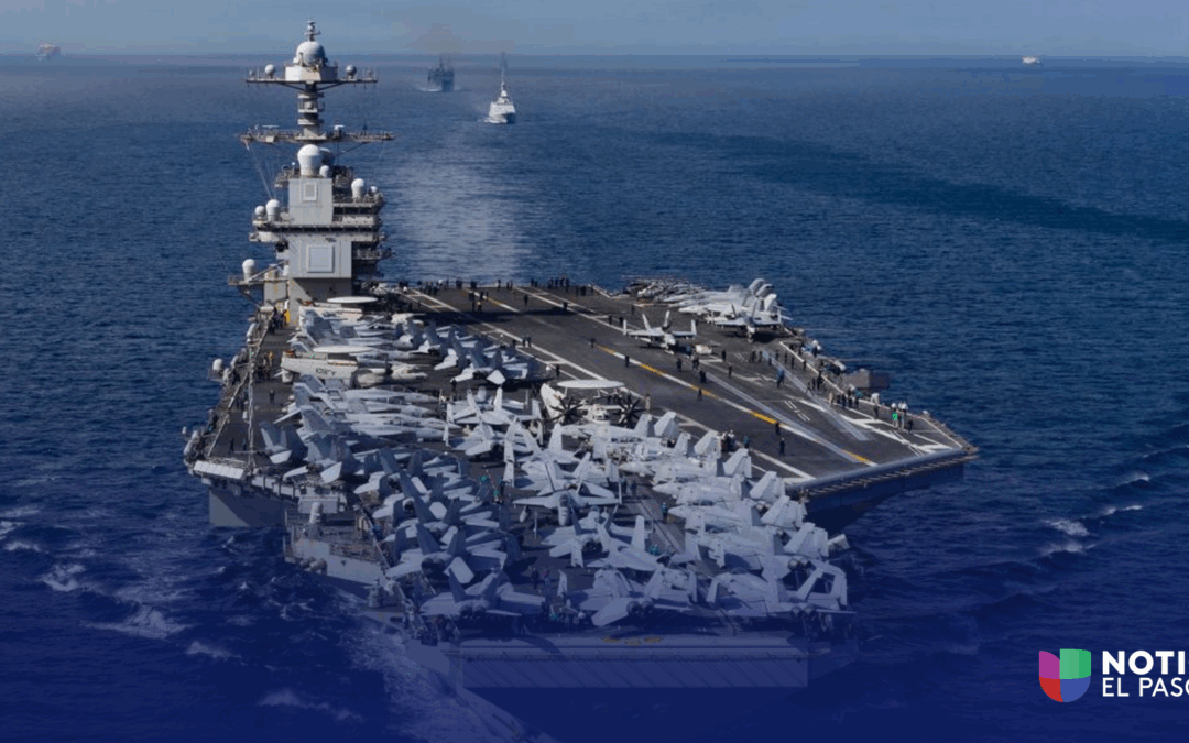 USS Gerald R. Ford Refuerza la Presencia Militar de EE.UU. en América Latina Amid Tensions with Venezuela