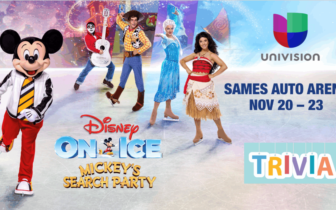 ¡Participa en la Trivia y Gana Boletos para Disney On Ice en Laredo!