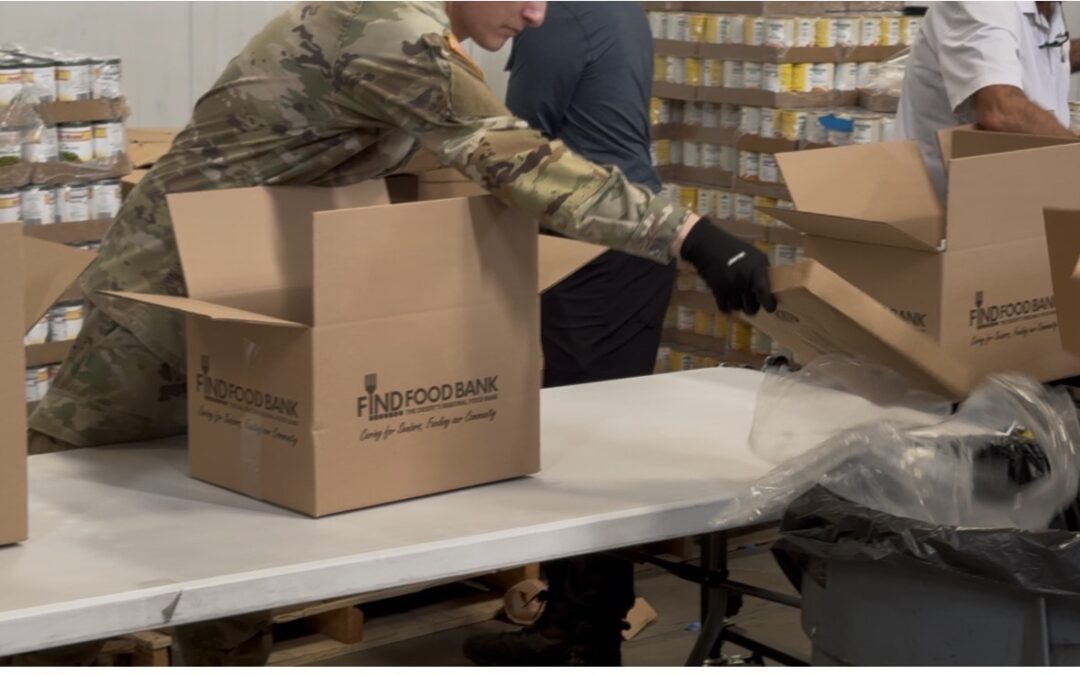 La Guardia Nacional Apoya al Banco de alimentos