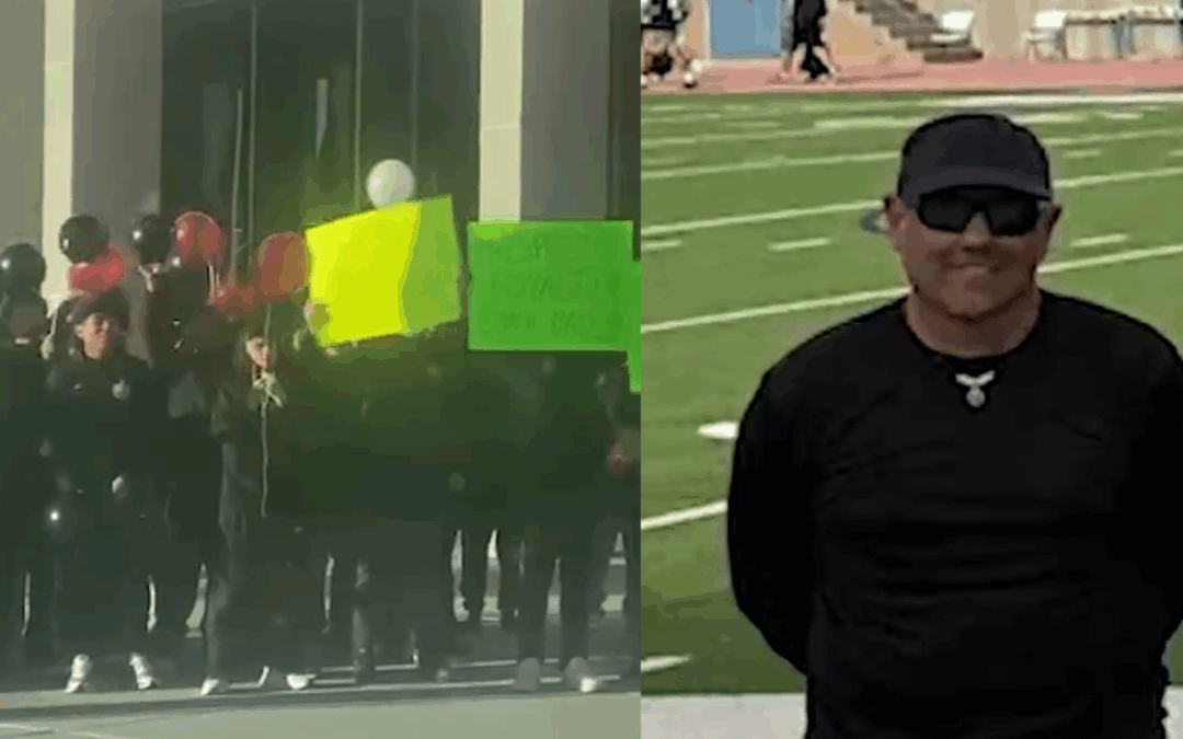 Bel Air High School Students Demand Return of Coach Sergio Delgado Amid Protest