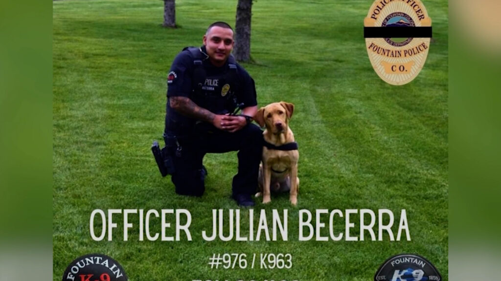 Inauguración del Parque Julián Becerra: Honrando al Héroe Caído de la Policía de Fountain