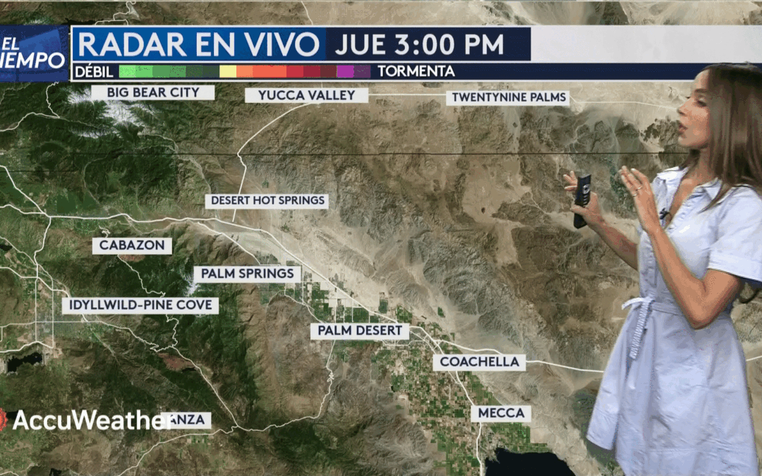 Así luce el clima en el Valle de Coachella hoy