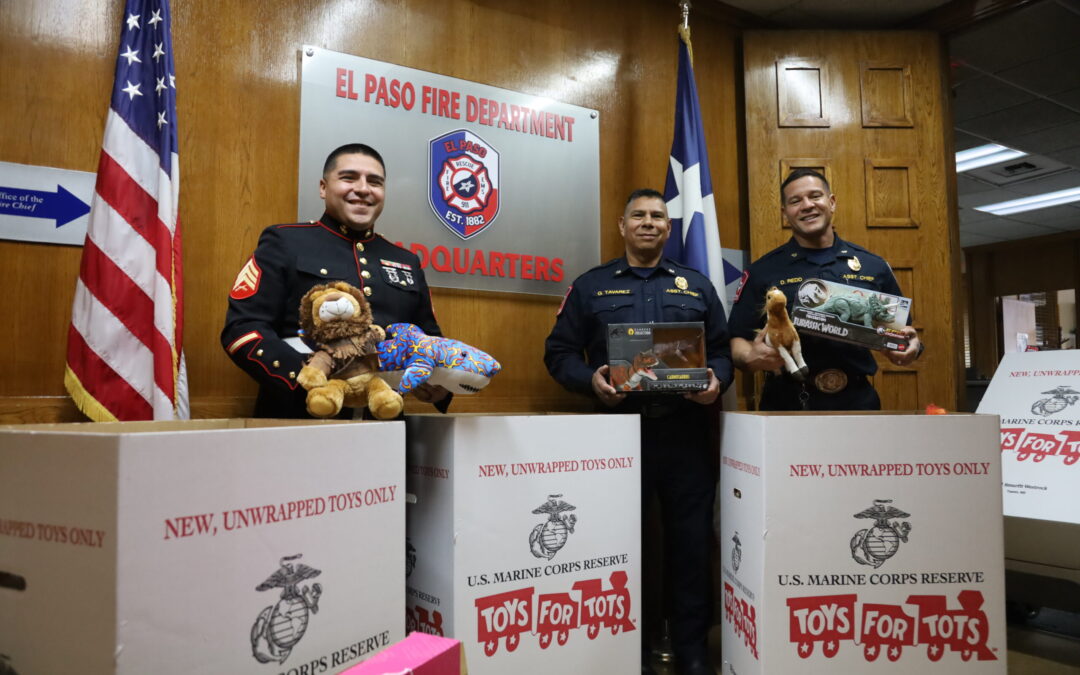 El Paso se Une a la Campaña Toys for Tots 2025 para Llevar Alegría a Niños Necesitados