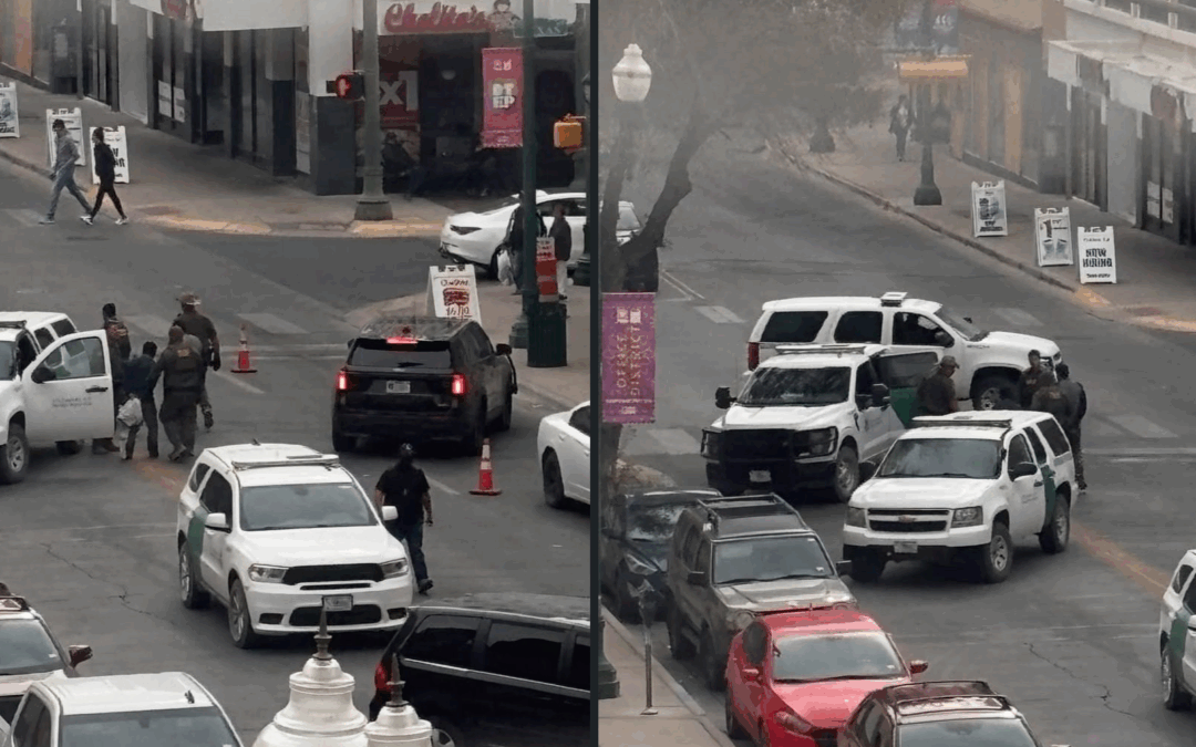 Migrantes en El Paso: Patrulla Fronteriza Intercepta Camioneta de Contrabando