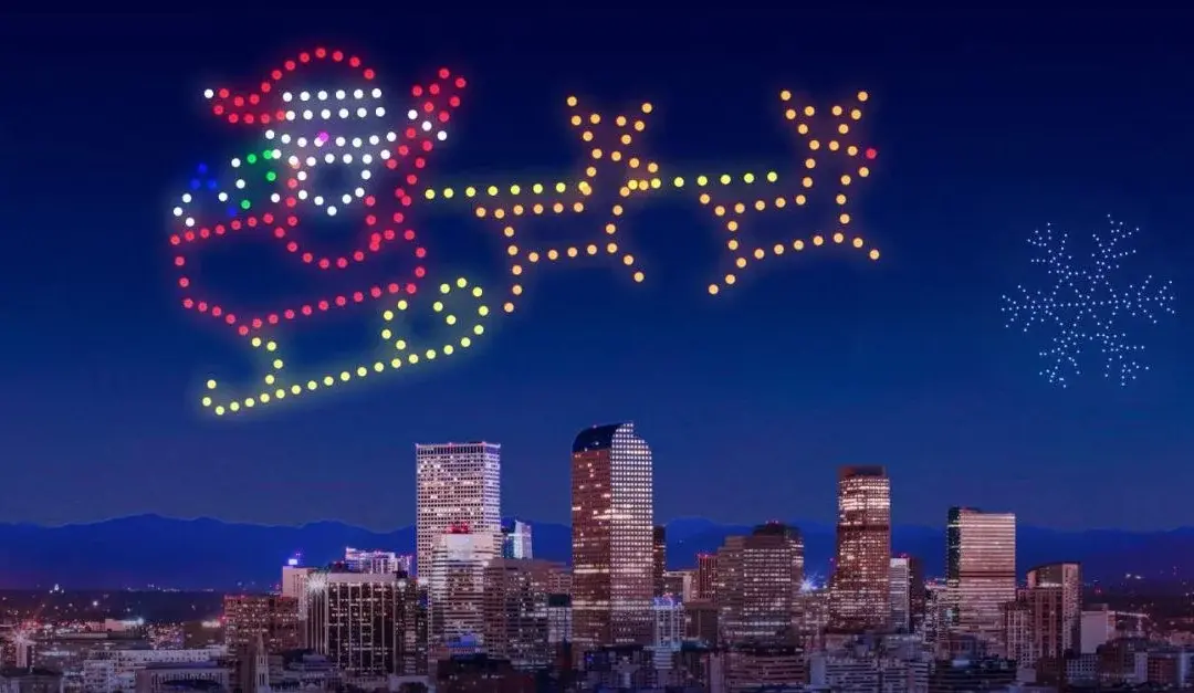 El Drone Show Denver Regresa: Espectáculo Expandido para las Festividades de Invierno