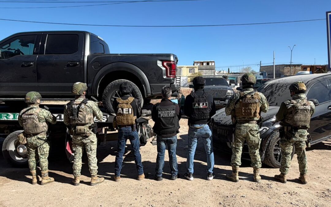 Recuperación de Vehículos Robados en Ciudad Juárez: Operativo Tras Reportes de Odessa y El Paso