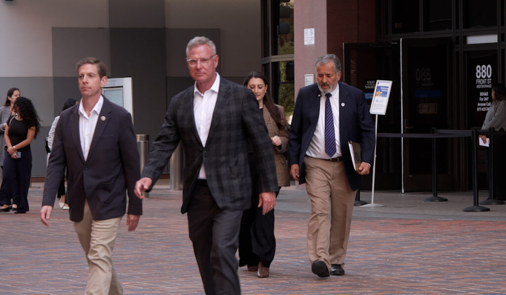 Congresistas Acceden A La Corte Federal De Inmigración En San Diego Para Supervisar Condiciones De Detención