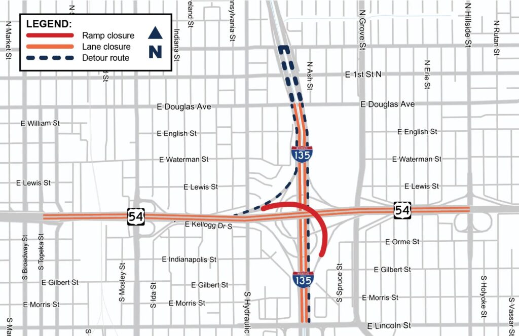 Cierre De Rampa En Wichita: Reemplazo De Puente Comienza El 1 De Diciembre - Noticias Notivalle Cierre De Rampa En Wichita: Reemplazo De Puente Comienza El 1 De Diciembre