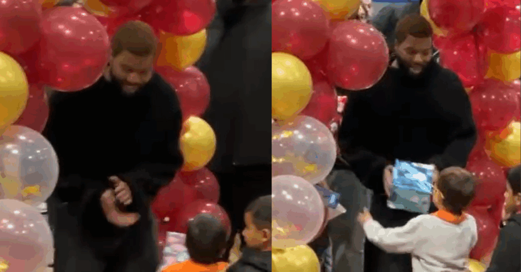 Khalid Sorprende A 600 Estudiantes En El Paso Con Regalos Navideños