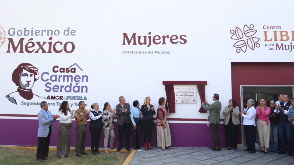 Inauguración De Casa Carmen Serdán En La Margarita, Puebla, Brinda Apoyo A Mujeres Víctimas De Violencia