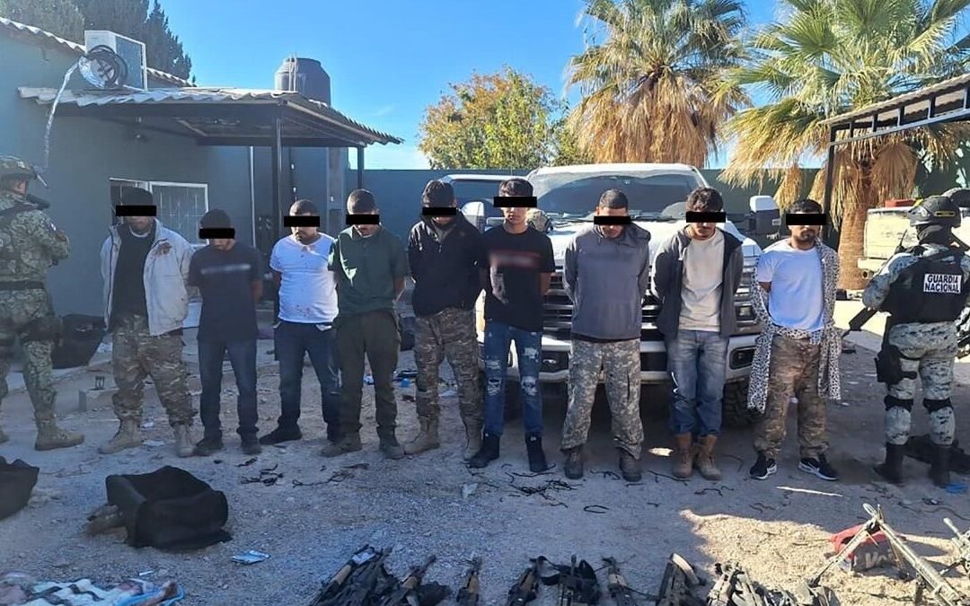 Operativo en Chihuahua Desmantela Grupo Criminal Dedicado a Homicidios y Ataques