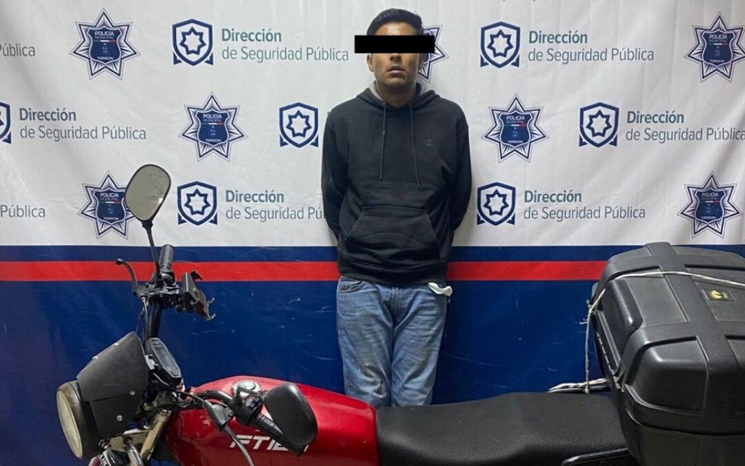 Captura de Ladrón de Motocicleta en Torreón: Video Impactante Revela los Hechos