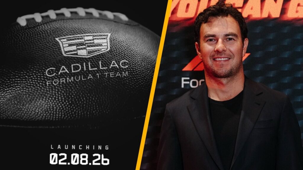 Cadillac F1 Y Checo Pérez Debutan Su Nuevo Monoplaza Durante El Super Bowl 2024