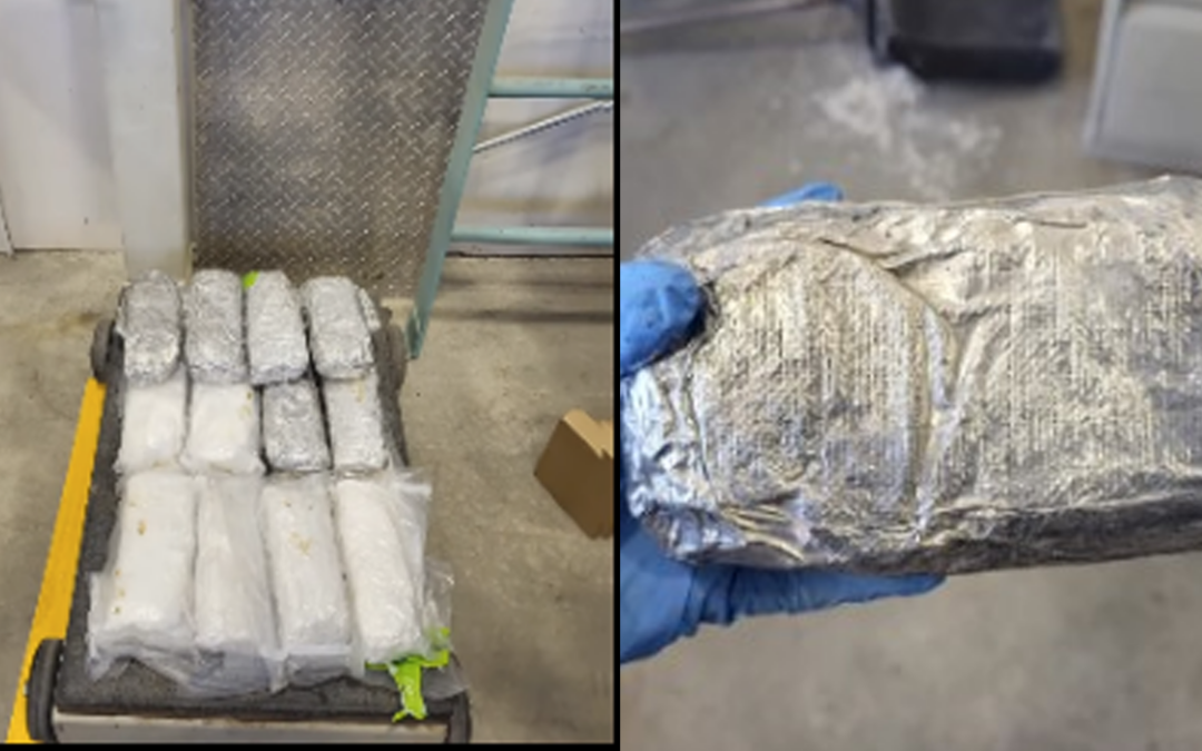 Incautación de Metanfetamina: CBP Decomisa 24 Libras en Santa Teresa