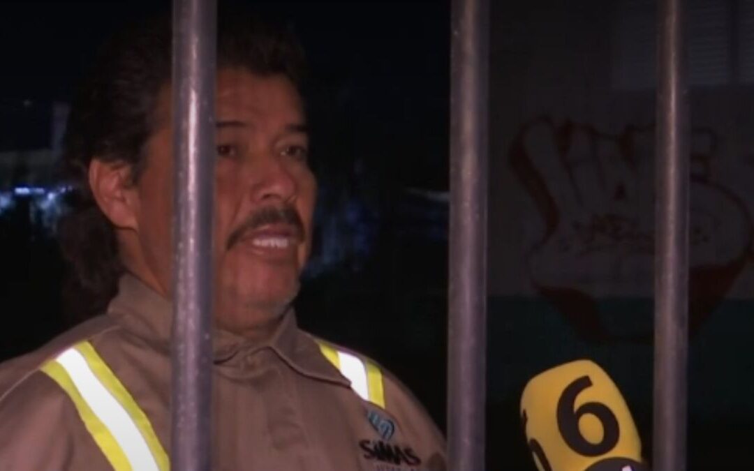 Trabajador de SIMAS Agradece Retorno a Labores Normal tras Retiro de Basura en Palm Springs