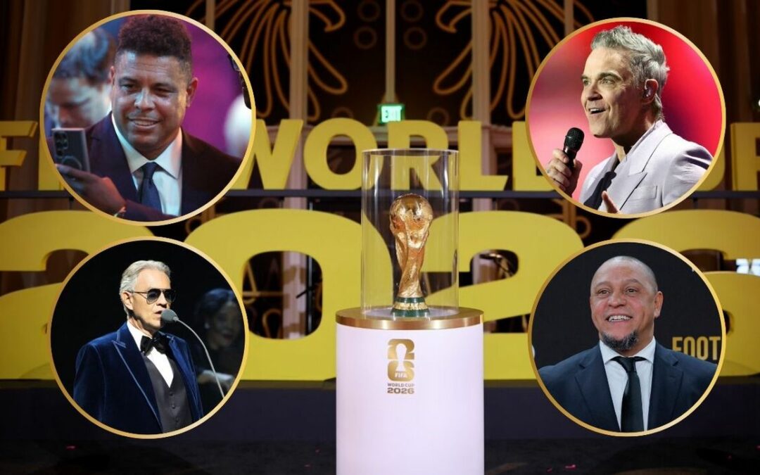 Celebrities y Leyendas Brillan en el Sorteo del Mundial 2026