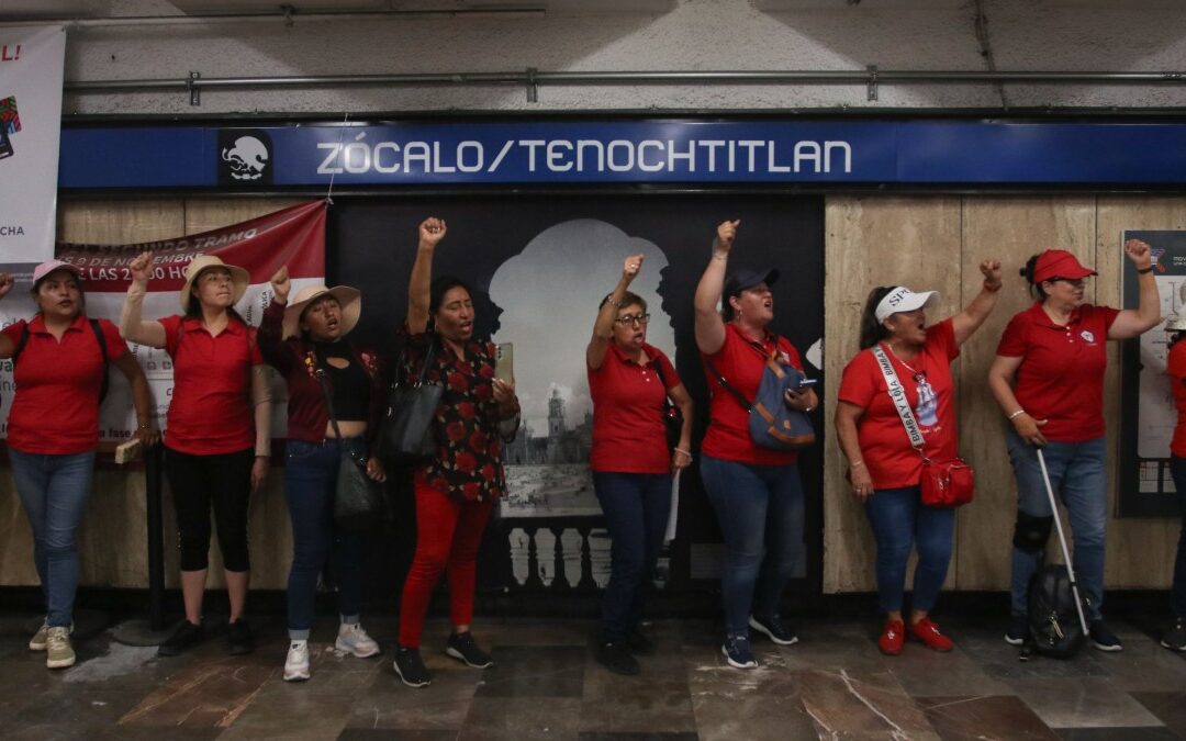 Cierre de Estaciones del Metro y Metrobús en CdMx por la Marcha de la 4T