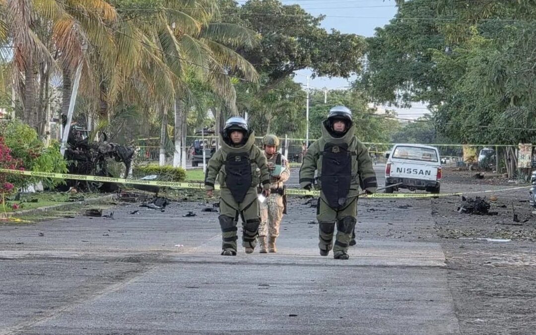 Coahuayana Refuerza Seguridad Tras Explosión de Coche Bomba que Dejó 5 Muertos
