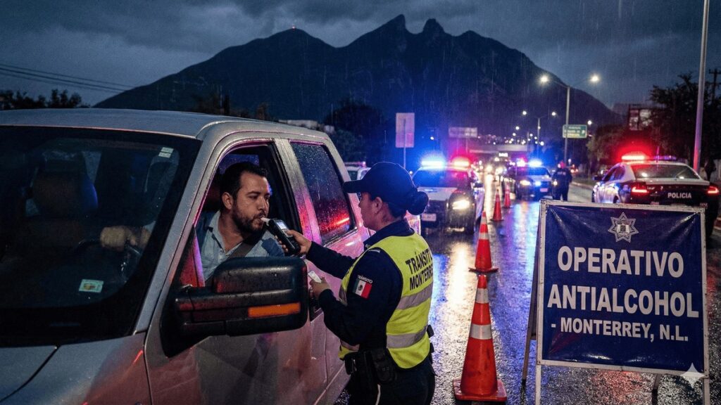 ¿Cuánto Cuesta La Multa Por Conducir Ebrio En Monterrey En Diciembre 2025?