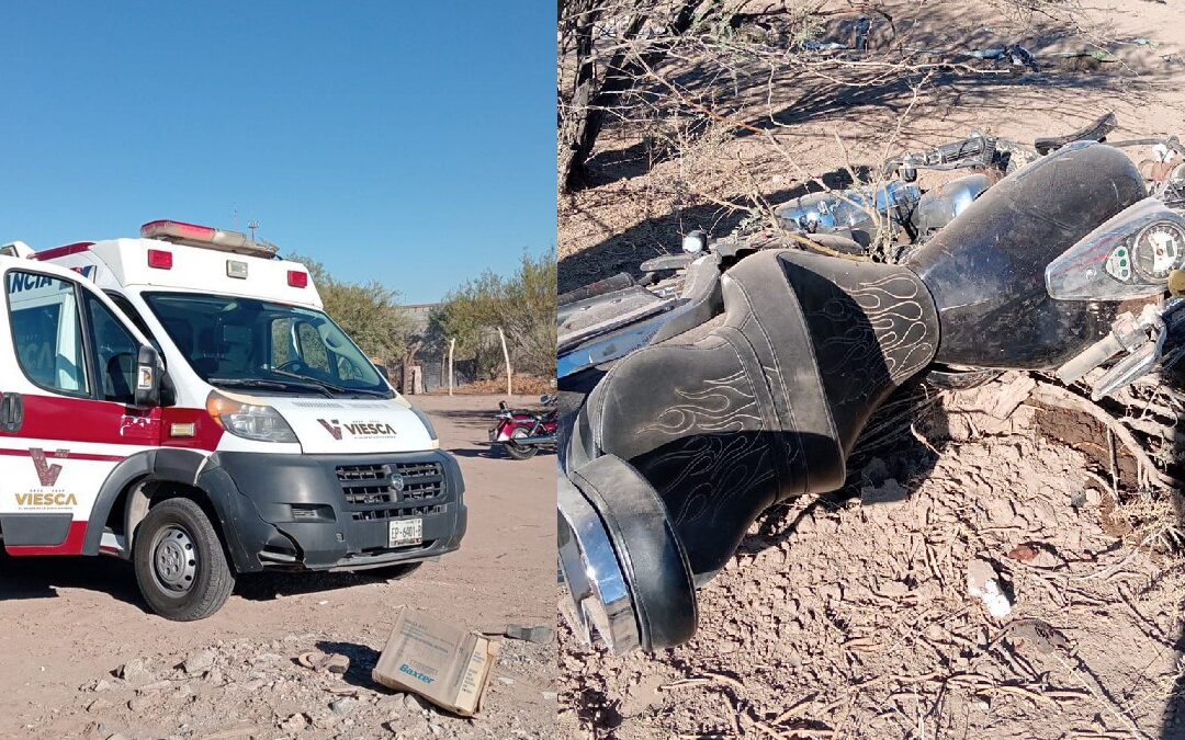 Trágico accidente de motocicleta en Viesca: Hombre muere y tres heridos reportados