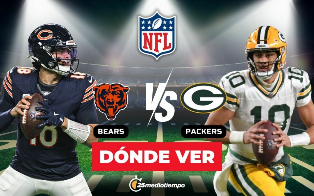 Chicago Bears vs. Green Bay Packers: Todo sobre el partido EN VIVO de la Semana 14 de la NFL 2025