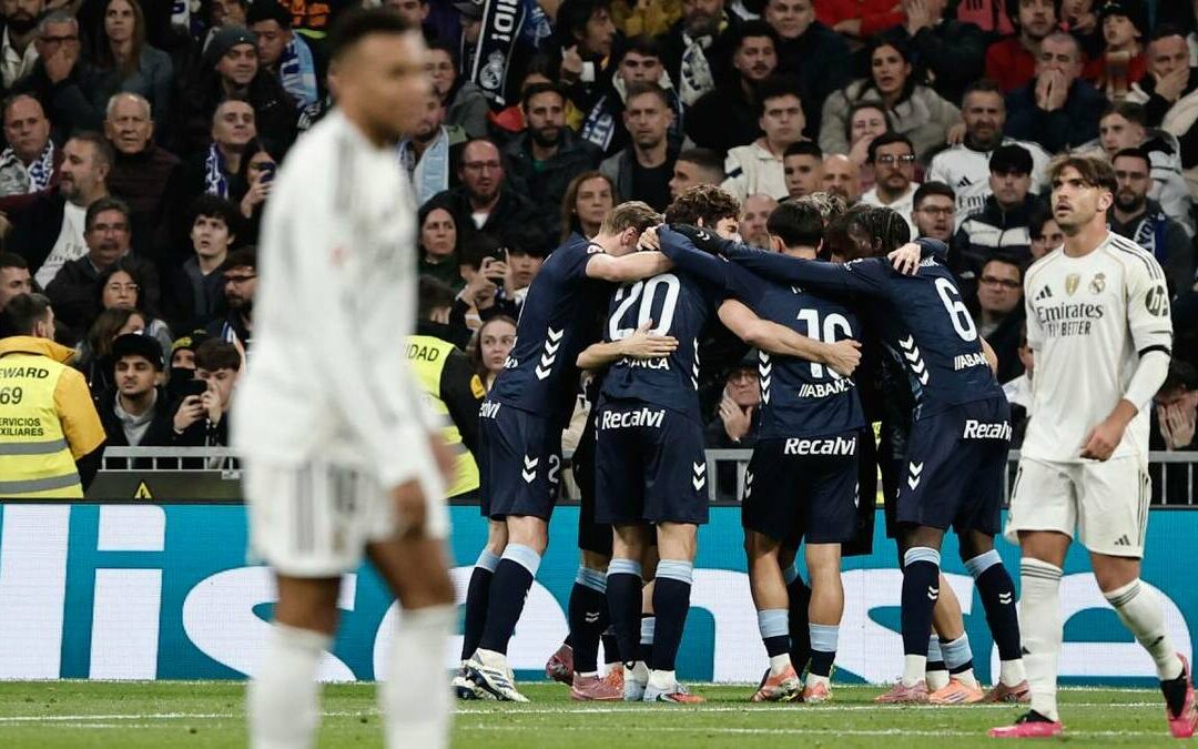 ¡Sorpresa en La Liga! Real Madrid pierde ante Celta de Vigo en casa