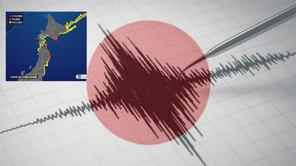 Alerta De Tsunami Activa En Japón Tras Terremoto De 7.6 Grados