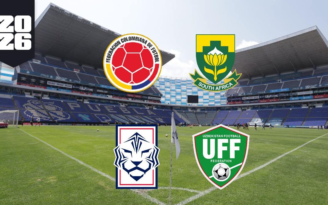 Puebla se Prepara como Sede del Mundial 2026: Colombia, Corea del Sur, Sudáfrica y Uzbekistán