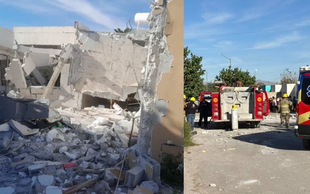 Explosión en San Agustín causa colapso de vivienda y deja varios lesionados