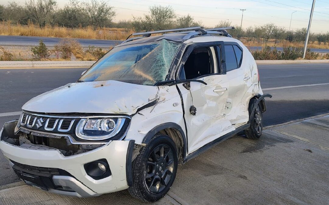 Accidente de Tráfico en Carretera El Esterito: Volcadura Deja a Tres Mujeres Gravemente Lesionadas